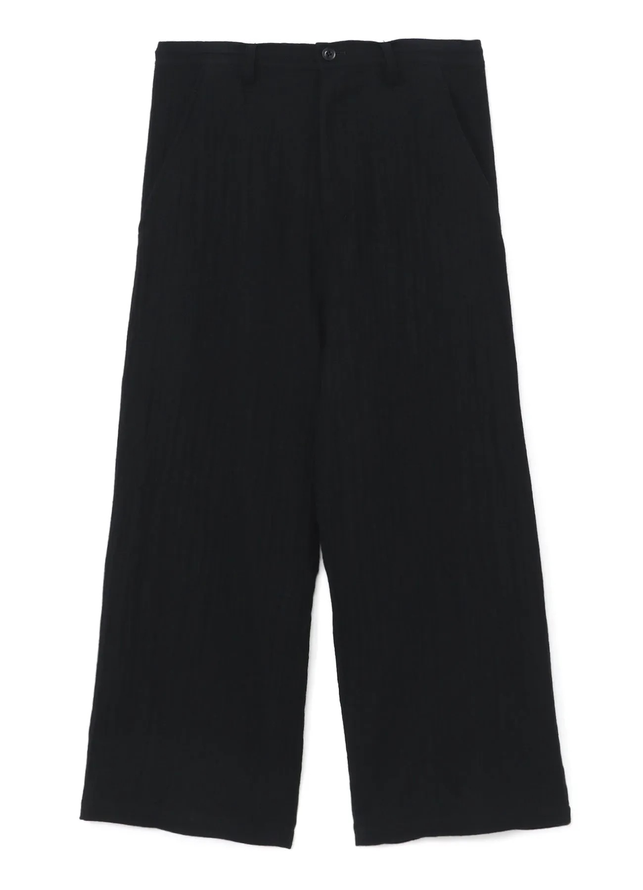 WOOL LONG STRAIGHT PANTS