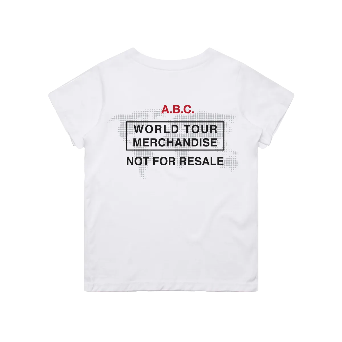 WORLD TOUR TEE (WHITE)