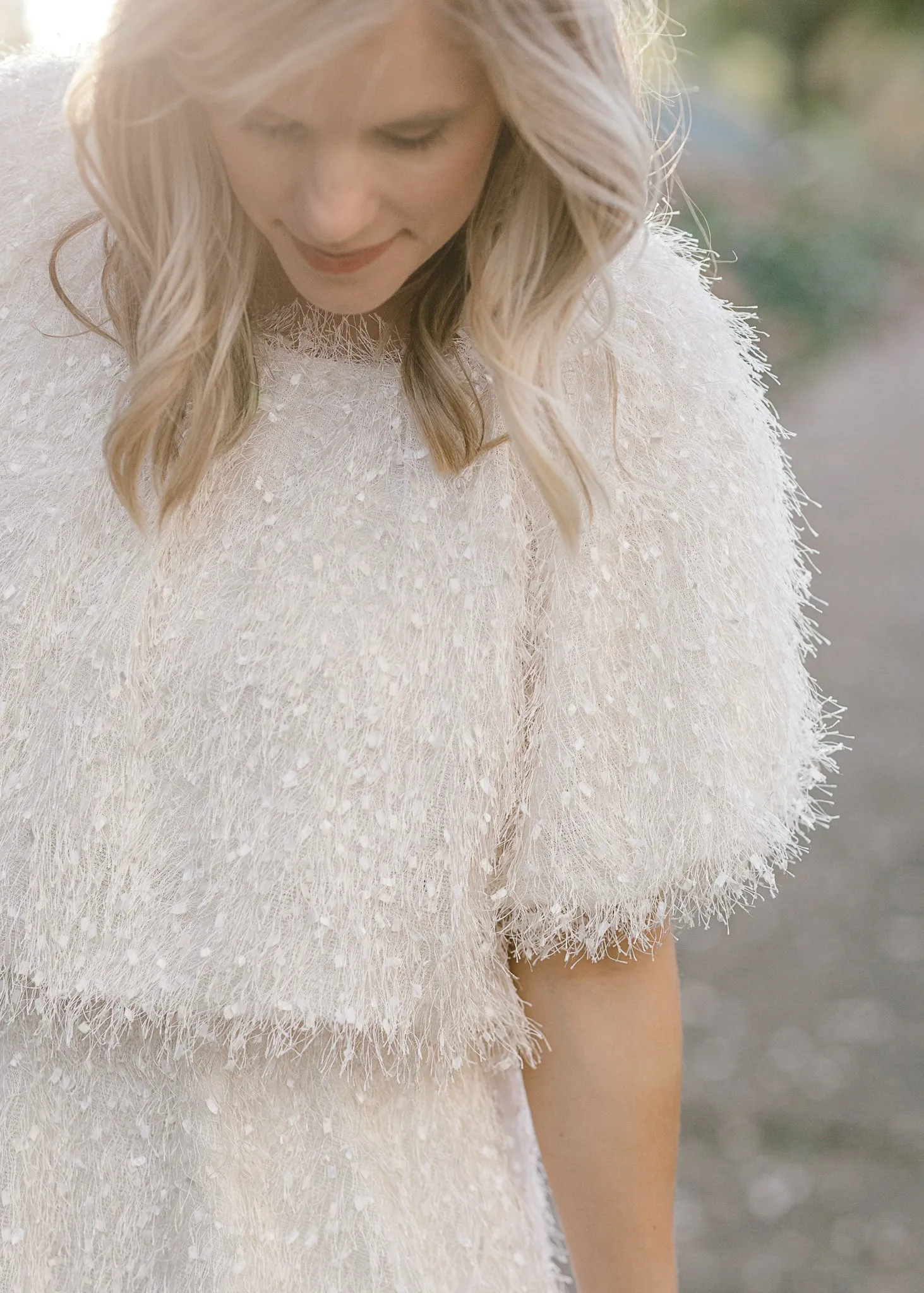 X So Fancy Ivory top