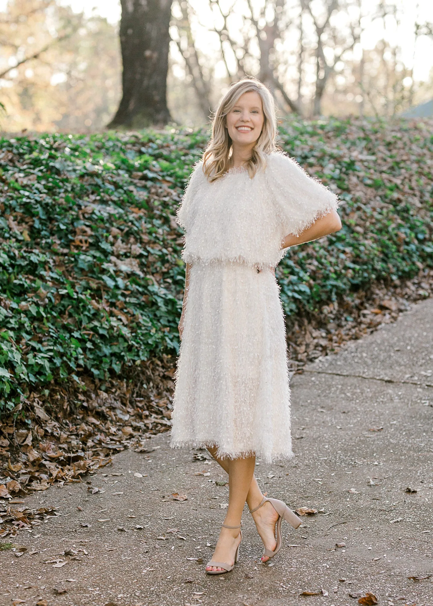 X So Fancy Ivory top