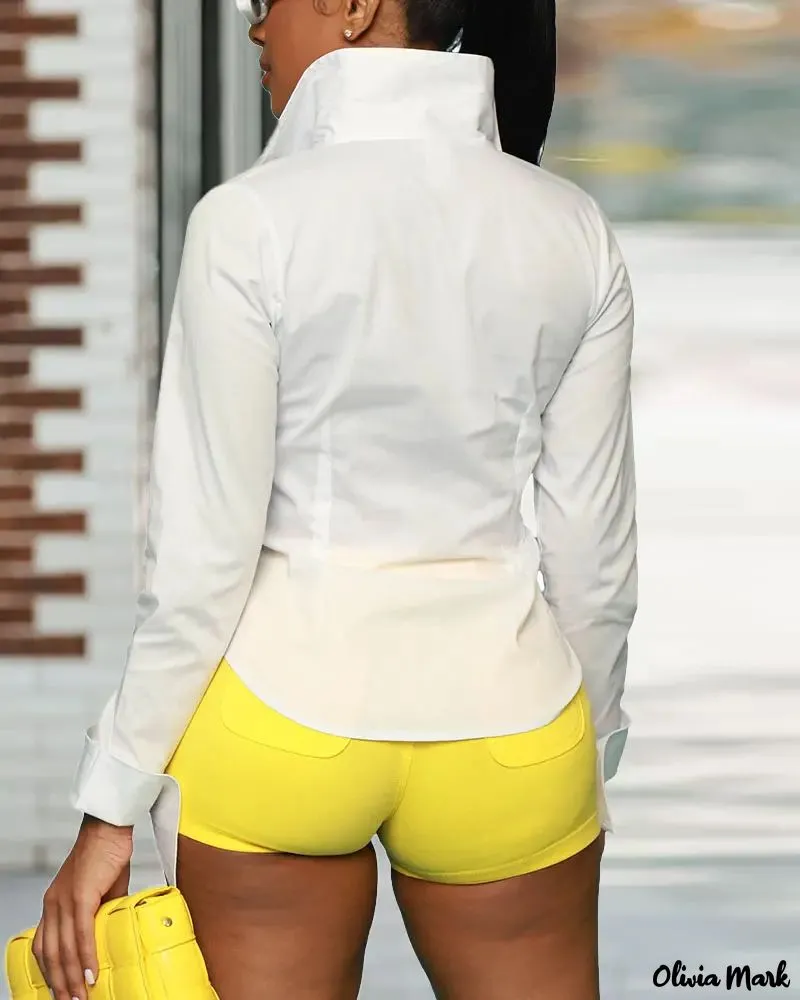 Xieyinshe - Long Sleeve Button Down Shirt
