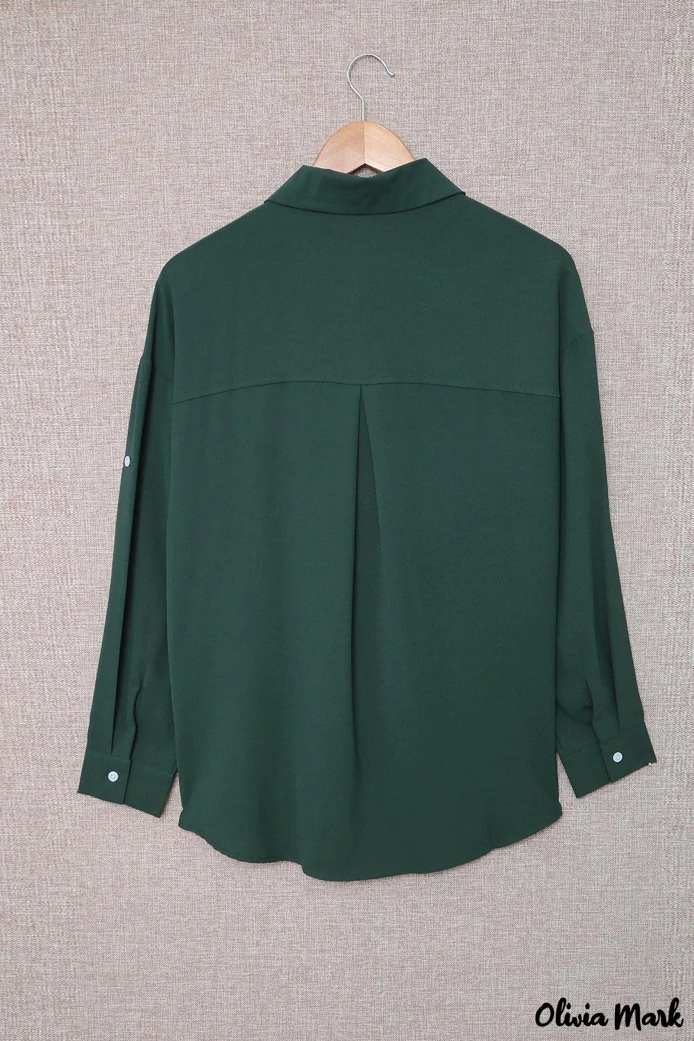 Xieyinshe - White buttoned shirt with long sleeves and plain pocket