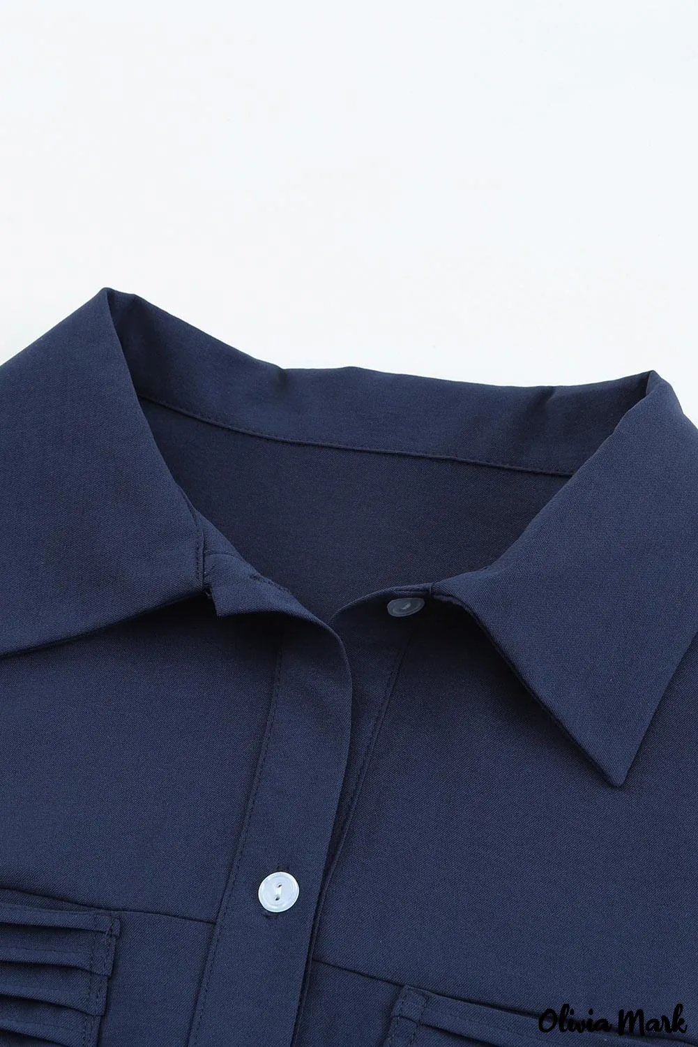 Xieyinshe - White buttoned shirt with long sleeves and plain pocket