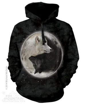 Yin Yang Wolves Hoodie