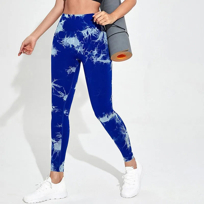 Yoga Pants Sports Leggings Women Breathable High Waist Tights