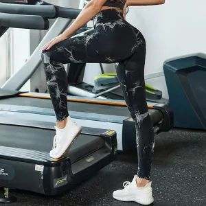 Yoga Pants Sports Leggings Women Breathable High Waist Tights