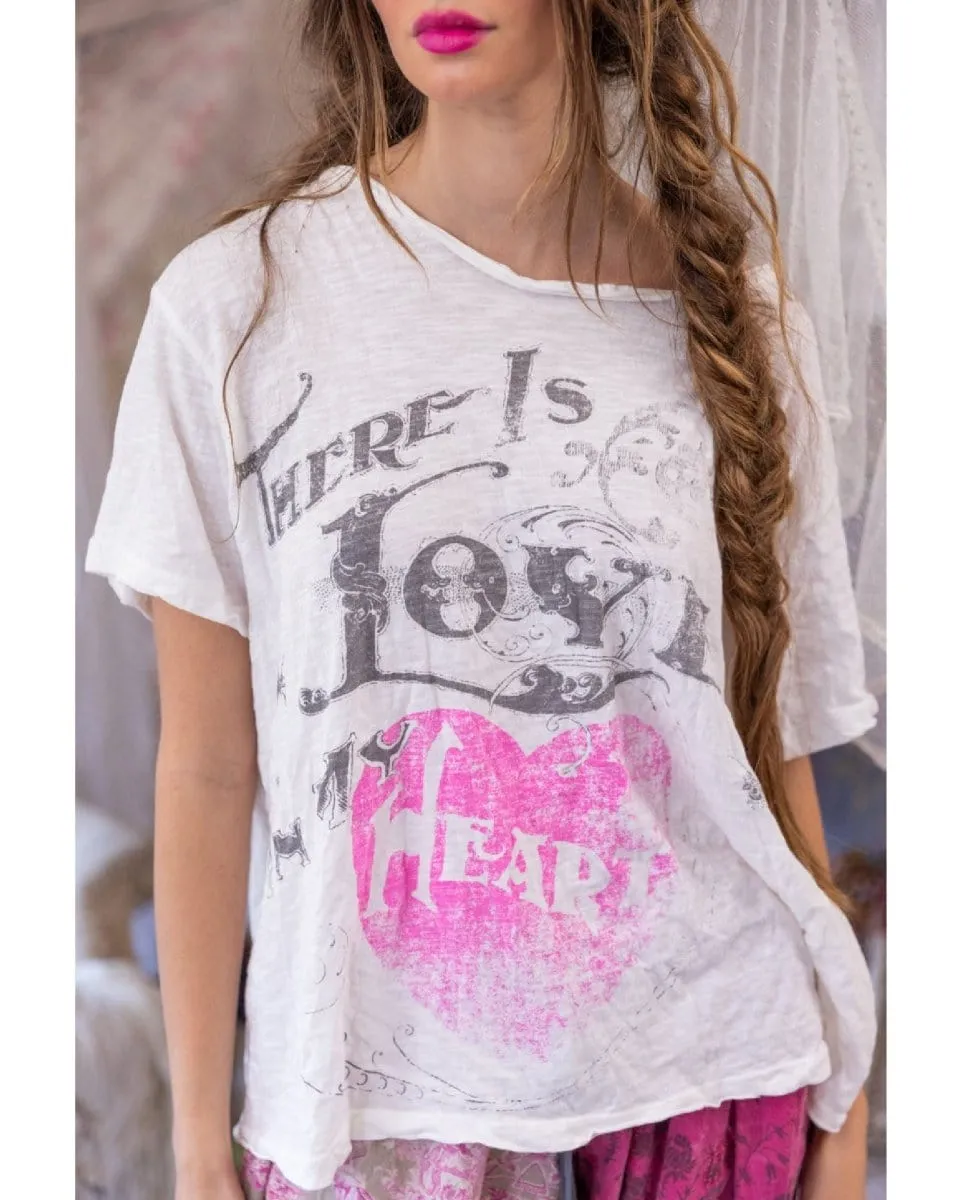 Your Aura Love Vintage White Tee