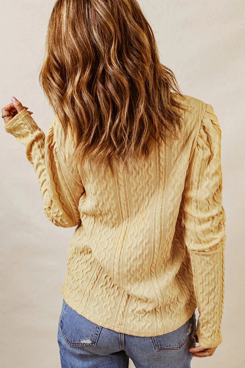You're So Golden Puff Sleeve Top