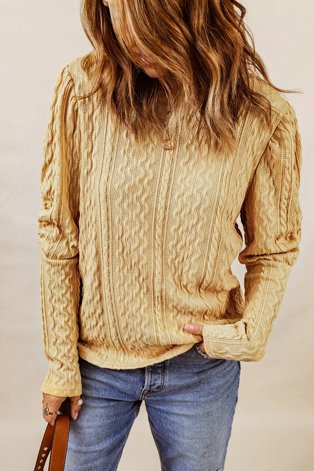 You're So Golden Puff Sleeve Top