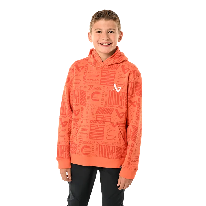 Youth Logo Repeat Hoodie