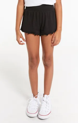 Z Supply Girls Emery Short - Black