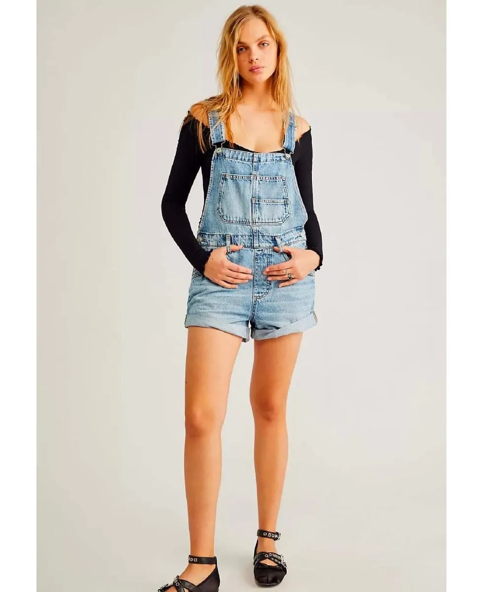 Ziggy Denim Shortall Follow Your Heart Blue