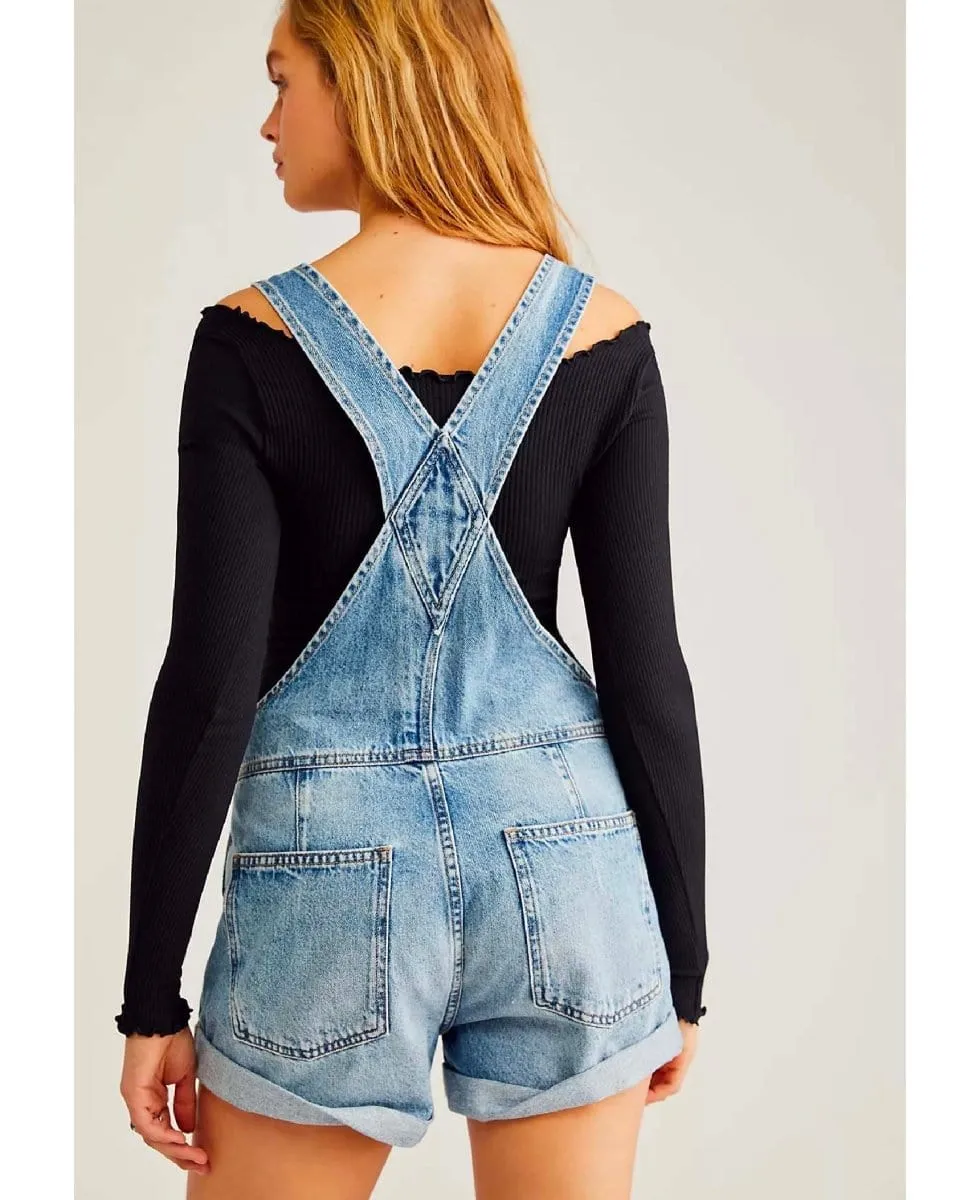 Ziggy Denim Shortall Follow Your Heart Blue