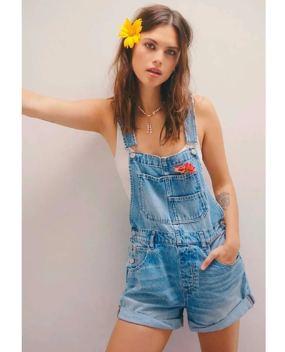 Ziggy Denim Shortall Follow Your Heart Blue