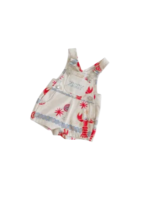 ZIGGY LOU SHORT OVERALLS COSTA